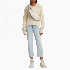 Varley Mentone Quarter-Zip Knit Top